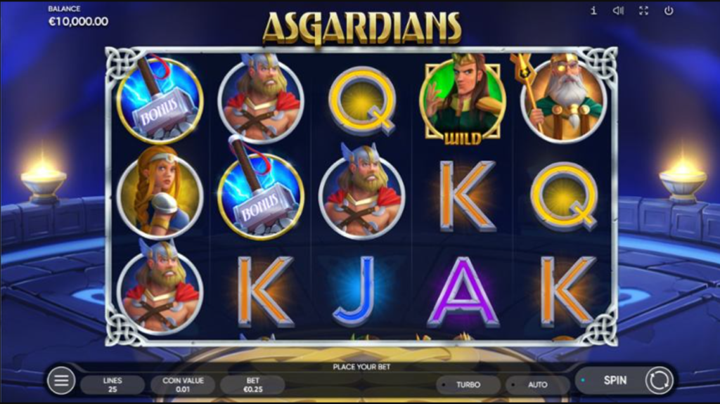 Asgardians slots